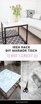 Diy Side Table With Marble Top Ikea Hack Ikea Hack Living Room Diy Side Table Ikea Hack