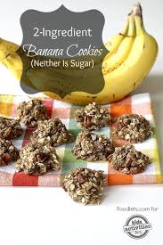 What is it about being cooped up inside that makes people want to pick up a bread pan or cookie sheet? Healthy Snacks For Kids Banana Cookies