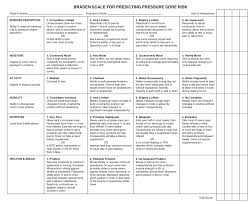 Braden Assessment Scale For Predicting Pressure Ulcer Risk