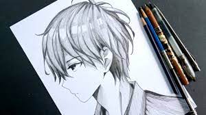 Side view expressions on a front view community q&a drawing a male manga face requires skill example of how to draw anime and manga male face and head. How To Draw Anime Boy In Side View Anime Drawing Tutorial For Beginners Youtube
