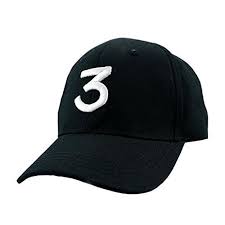 Beigangstyle Unisex Hat Letter Chance 3 Cap Summer Fashion Cap Chance The Rapper Baseball Cap Chance Baseball Cap Black M Fashion Cap Summer Fashion Fashion