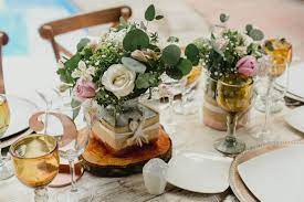 Hermosos arreglos centros de mesa elegantes para bodas, matrimonios, quinceaños y más. 45 Centros De Mesa Para Boda Sencillos Y Encantadores Bodas Com Mx