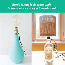 And, even after you receive your order, we are available by phone or email to answer any questions you might have along the way. No Diy Bottle Lamp Kit Make A Wine Bottle Lamp Or Other Lamps For Bottles With A Lamp Kit For Liquor Bottle Lamp Making Kit Fo