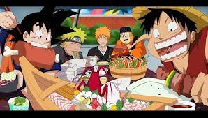 Naruto can literally crush the souls of the mightiest of beings even without a supply of chakra just by speaking. Resultado De Imagen Para Goku Ichigo Naruto Luffy Natsu Anime Crossover Anime Manga Anime