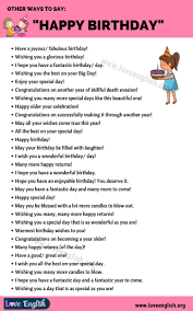 Birthday Wishes 35 Funny Ways To Say Happy Birthday In English Love Birthday Wishes Quotes Birthday Quotes For Best Friend Happy Birthday Quotes For Friends