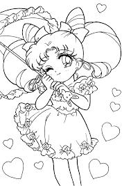Sailor Moon Para Colorear