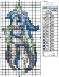 Little mojo cross stitch patterns. Final Fantasy Xii Revenant Wings Shiva Final Fantasy Cross Stitch Final Fantasy Xii Fantasy Cross Stitch