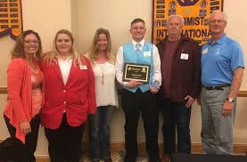 Fogt wins Optimist Communications Contest