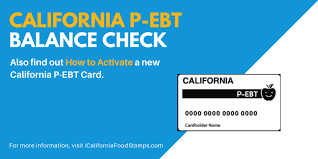 Want to report your card as lost, stolen or damaged. California P Ebt Balance And How To Activate Card California Food Stamps Help