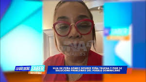 Hija de Peña Gómez truena en contra del Gobierno del PRM