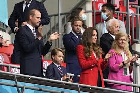 Catherine, duchess of cambridge, née catherine elizabeth middleton; Kate Middleton Sports A Zara Blazer For An Evening Of Football With Prince George William