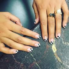 To get such a thin line. 24 French Manicure Ideas For 2018 New Nail Art Designs For French Tips