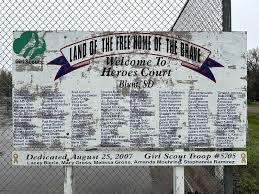 Land of the Free Home of the Brave, a War Memorial