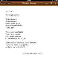 Great For Teaching Alliteration Alliteration Alliteration Poems Yellow Daffodils