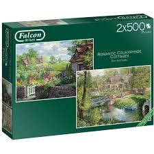 While artwork, piece size, and. Romantic Countryside Cottages 2 X 500 Piece Jigsaw Puzzles