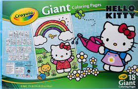 Proud to be inspiring children of all ages for over 115 years, welcome to the official facebook page. Download Crayola Giant Coloring Pages Featuring Hello Kitty Hello Kitty Full Size Png Image Pngkit