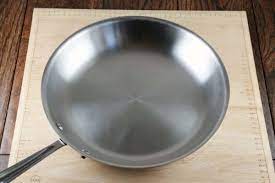 Use a fine powder cleanser with water to form a paste. Learn How To Clean Stainless Steel Pans Jessica Gavin