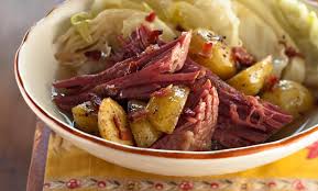 A St Patrick S Day Classic Corned Beef Cabbage Paula Deen Corn Beef And Cabbage Corned Beef Meat Recipes For Dinner
