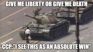 Tanks in tiananmen square in 1989. Tiananmen Square Tank Man Imgflip