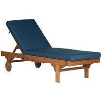 There are tons of options for decking out your. Wood Outdoor Chaise Lounge Chairs You Ll Love In 2021 Wayfair