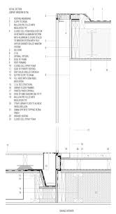 House 27 Section Detail At Library Window Architectural Section Architecture Details Interior Architecture Design