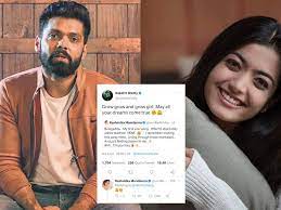It only added fuel to rumours that his engagement with actor rashmika mandanna has reached a breaking point. Rakshit Shetty To Rashmika Mandanna Grow Grow And Grow Girl Kannada Movie News Times Of India
