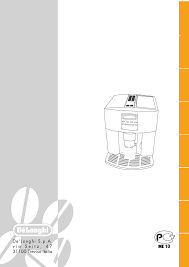Главная › инструкция delonghi magnifica 3500 automatic cappuccino. Delonghi Magnifica Esam 3500 S Manual