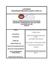 Namun laporan ini merupakan contoh laporan dari jurusan teknik komputer jaringan (tkj). T6 Laporan Ppg 2 Ros Docx Laporan Program Perantis Guru 2 Ppg 2 Fakulti Pengurusan Dan Ekonomi Universiti Pendidikan Sultan Idris Tanjung Malim Course Hero