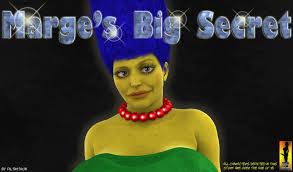 Marges Big Secret- Simpsons 3D | 18+ Porn Comics