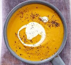 Roasted Sweet Potato Carrot Soup Bbc Good Food