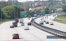 Lebuhraya utara selatan, jajaran utara (north south expressway, northern route) details. Bernama Pkpp Aliran Trafik Rentas Negeri Lancar Di Lebuh Raya Utama