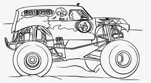 Dodge monster truck page pages eastbaypaper co. Grave Digger Monster Truck Vectors Png Download Monster Jams Coloring Pages Transparent Png Kindpng