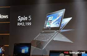 Introducing the new spin 5. The Ultra Thin Acer Swift 7 Coming To Malaysia For Rm 4 999 Accompanied By Spin 5 Lowyat Net