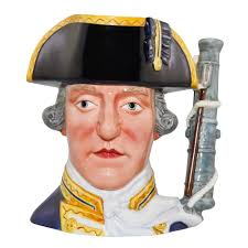 Admiral Lord Hood Large Character Jug