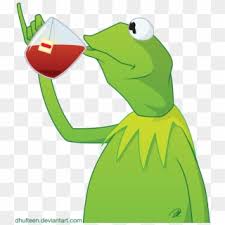 With tenor, maker of gif keyboard, add popular kermit the frog meme animated gifs to your conversations. Kermit Transparent Meme Kermit The Frog Drinking Tea Cartoon Clipart 2916518 Pikpng