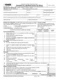 Form 1040 is the usual federal income tax form widely used to record an individual's gross earnings (e.g., income, products, real estate, and services). Irs 1040 X 2018 Fill And Sign Printable Template Online Us Legal Forms