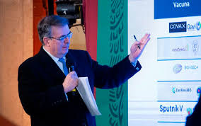 Marcelo ebrard, mexico city, mexico. Contratados 232 Millones De Vacunas Anti Covid Ebrard Am Queretaro
