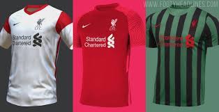 Shop at the official online liverpool fc store for this season's kids' home kit, and take advantage of our fast worldwide delivery. Nike Liverpool 21 22 Home Away Third Kits If Based On Teamwear Footy Headlines