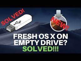 How To Install Os X Or Macos Onto A New Blank Hard Drive Fresh Installation Youtube Hard Drive Driving New Drive