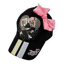 Nickelodeon Little Girls Jojo Siwa Collection Black Baseball Cap W Pink Bow 2 5 Yearschildren S Fashion Accesori Jojo Siwa Jojo Siwa Bows Jojo Siwa Outfits