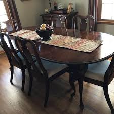 Cherry grove collection introduced in 1960 but in a classic 18th century design with queen anne styling. Best Price Reduced Solid Cherry Dining Table And Hutch For Sale In Hendersonville Tennessee For 2021