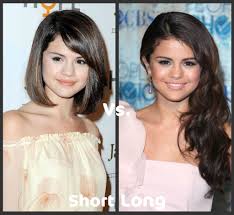 Selena Gomez Short Vs Long Hair Makeup Dream Hair Long Hair Styles