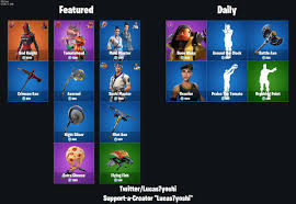 Sign up, it unlocks many cool features! Lucas7yoshi Fortnite Leaks On Twitter 1 30 2020 Shop Want To Support Me Consider Using My Support A Creator Code Code Lucas7yoshi Ad