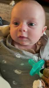 Adorable 2-Month-Old Baby Making Wolf Sounds