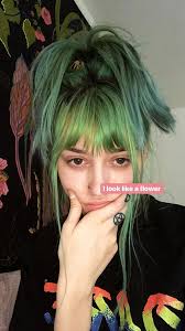Pin By ɧơɩɩყ On Pretty Girls Hair Styles Aesthetic Hair Green Hair