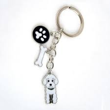 German Shepherd Key Chain Girls Keychain Dog Pendant Key Ring Gifts