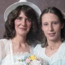 Judy, Freddie Shepherd Wedding, March 1983.