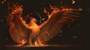 Find images of phoenix bird. Fantasy Animals Phoenix Bird Fire Hd Wallpaper Wallpaperbetter