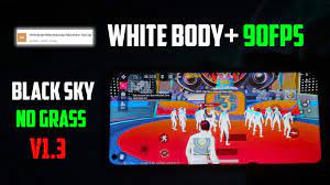 Pubg Mobile White Body 90fps Black Sky No Grass Version 1 3 New Config Dharm Tech Benisnous