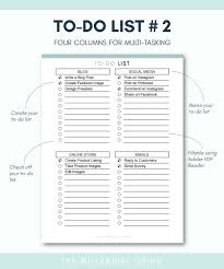 To Do List Printable Page Instant Pdf Download 3 Editable Pdfs Letter Size 2 Colors To Do Lists Printable Lettering To Do List